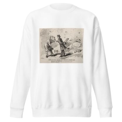 Scene in Union Square, New York, on a March Day by Winslow Homer Sweatshirt