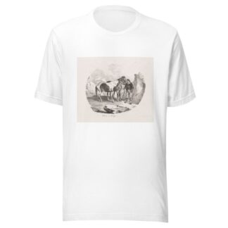 Chevaux d’ Auvergne by Théodore Géricault T-Shirt