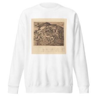Amazonenkampf by Albert Welti Sweatshirt