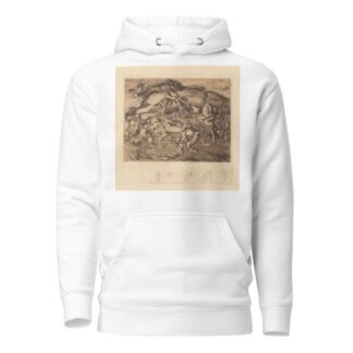 Amazonenkampf by Albert Welti Hoodie