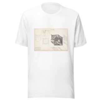 A Corinthian capital horizontally contracted in perspective. by Andrea Pozzo T-Shirt