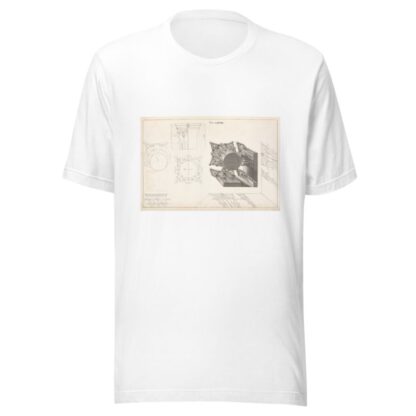 A Corinthian capital horizontally contracted in perspective. by Andrea Pozzo T-Shirt