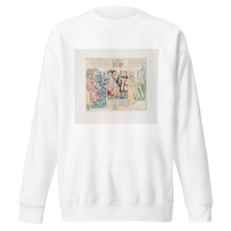 Tapisseries de la Chaise Dieu 6 by Achille Jubinal Sweatshirt