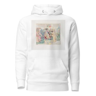 Tapisseries de la Chaise Dieu 6 by Achille Jubinal Hoodie