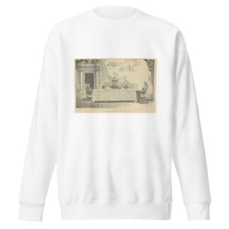 A castle in the air by Charles Dana Gibson Sweatshirt