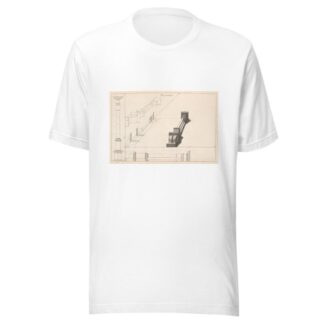 A column in horizontal perspective. by Andrea Pozzo T-Shirt