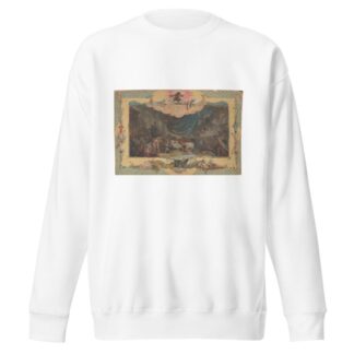 Curtain Design for the Theater in Puławy by Jean Pierre Norblin Sweatshirt