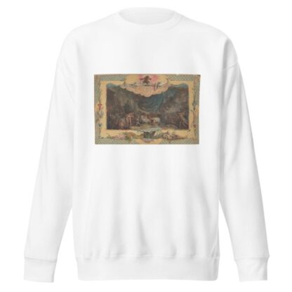 Curtain Design for the Theater in Puławy by Jean Pierre Norblin Sweatshirt
