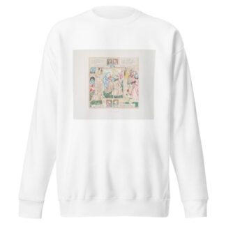 Tapisseries de la Chaise Dieu 7 by Achille Jubinal Sweatshirt