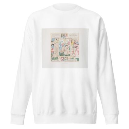 Tapisseries de la Chaise Dieu 7 by Achille Jubinal Sweatshirt