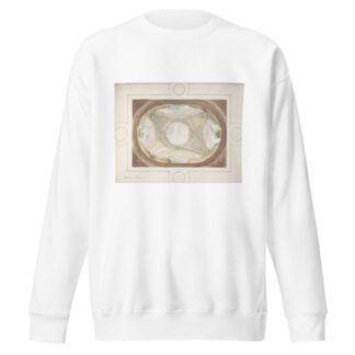 Design for Trompe L’Oeil Ceiling for Dining Room, Hôtel de Trévise by Jules-Edmond-Charles Lachaise Sweatshirt