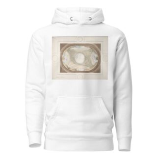 Design for Trompe L’Oeil Ceiling for Dining Room, Hôtel de Trévise by Jules-Edmond-Charles Lachaise Hoodie