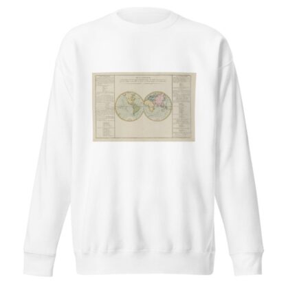 Atlas methodique et elementaire de geographie Pl.24 by Claude Buy de Mornas Sweatshirt
