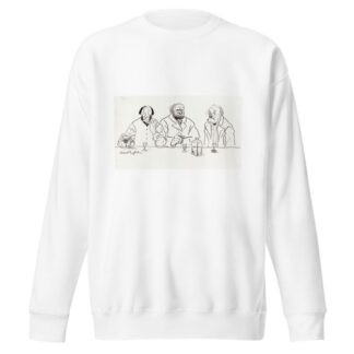 Farmers in Längshult by Albert Engström Sweatshirt