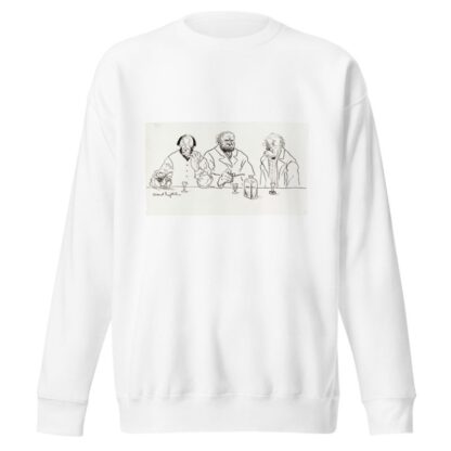 Farmers in Längshult by Albert Engström Sweatshirt