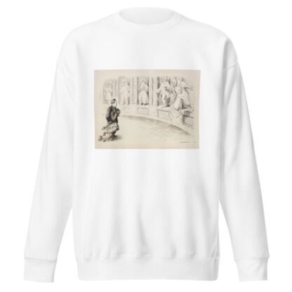 The Hall of Fame. Take my place doc by William Henry Walker Sweatshirt