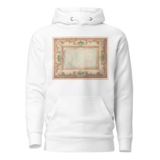 Design for a ceiling with trompe l’oeil balustrade and putti by Jules-Edmond-Charles Lachaise Hoodie