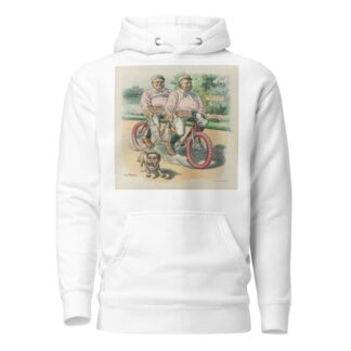 Politics makes strange wheel-fellows by Charles Jay Taylor Hoodie
