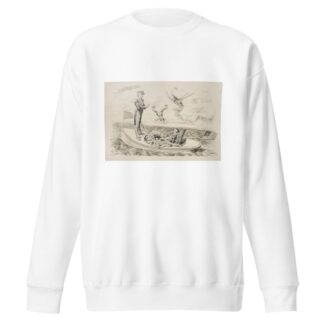 Admiral Dewey rides in a boat by William Henry Walker Sweatshirt