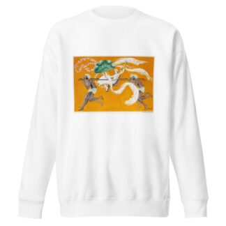 Femme dans une chaise portée par des Indiens by André Pécoud Sweatshirt