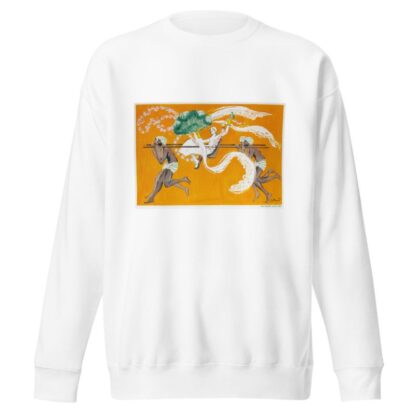 Femme dans une chaise portée par des Indiens by André Pécoud Sweatshirt