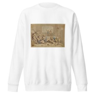 Punishments of Nero by Thomas Rowlandson Sweatshirt
