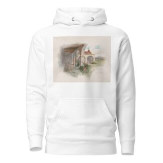 San Juan Capistrano Mission, No. 2 by Louis Kinney Harlow Hoodie