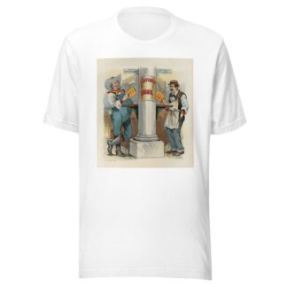 A puzzling feature of the new prosperity by Louis Dalrymple T-Shirt