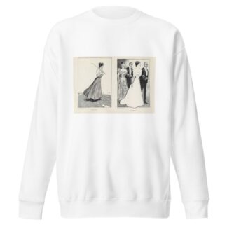 School days ; The debutante by Charles Dana Gibson Sweatshirt