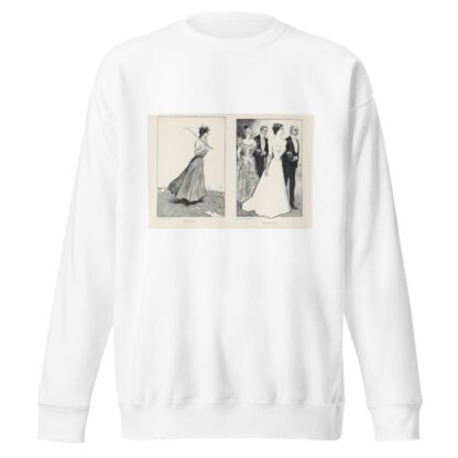 School days ; The debutante by Charles Dana Gibson Sweatshirt