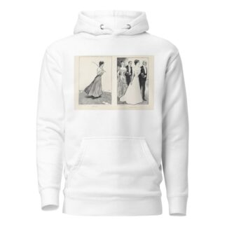 School days ; The debutante by Charles Dana Gibson Hoodie