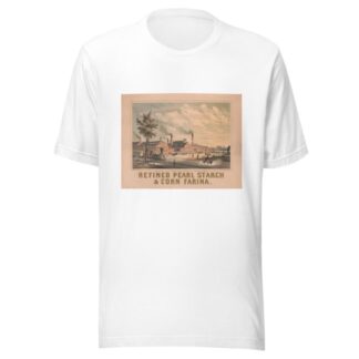 West Philadelphia Manufacturing Cos. starch & sarina works by James Fuller Queen T-Shirt