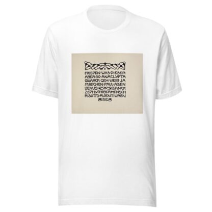 Beispiele kunstlerischer Schrift Pl.035 by Rudolf von Larisch T-Shirt