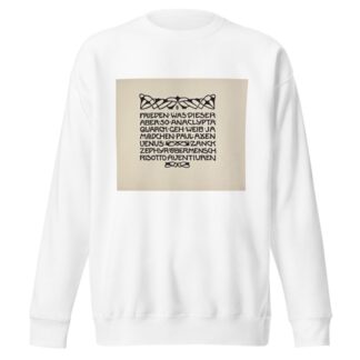 Beispiele kunstlerischer Schrift Pl.035 by Rudolf von Larisch Sweatshirt