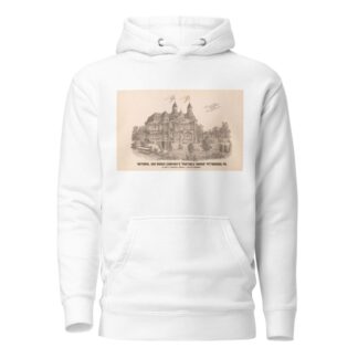 National gas works company’s portable works, Pittsburgh, Pa. As seen in operation lighting a private residence by Krebs Lith. Co Hoodie