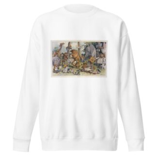 Anti-Roosevelt policies by John Samuel Pughe Sweatshirt