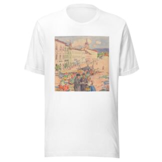 11. – At the Market by Gustáv Mallý T-Shirt