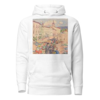 11. – At the Market by Gustáv Mallý Hoodie