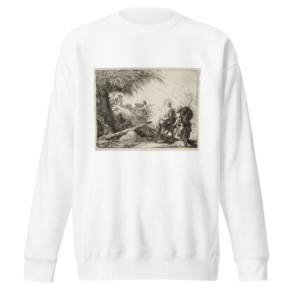 The Holy Family and the Palm Tree by Giovanni Domenico Tiepolo Sweatshirt