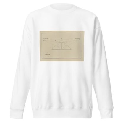 The principles of perspective as applied to model drawing & sketching from nature Pl.03 by George Trobridge Sweatshirt