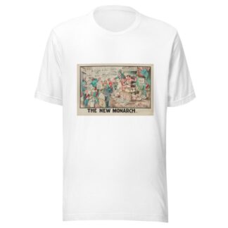 The New Monarch by Carey Cartoon Service T-Shirt
