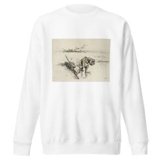 Rafraîchissement à l’étang by Georges Goursat (Sem) Sweatshirt