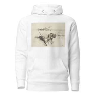 Rafraîchissement à l’étang by Georges Goursat (Sem) Hoodie