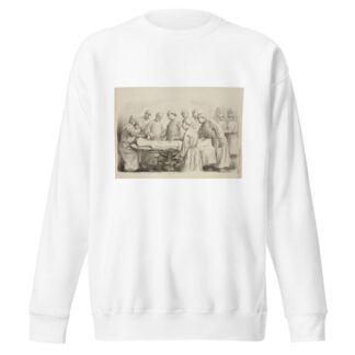 A capitol Operation. Diagnosis; League of Nations – Recovery 50-50 by William Henry Walker Sweatshirt