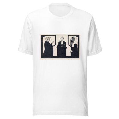 Entre ces trois mon coeur balance by Samuel Jessurun de Mesquita T-Shirt