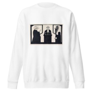 Entre ces trois mon coeur balance by Samuel Jessurun de Mesquita Sweatshirt