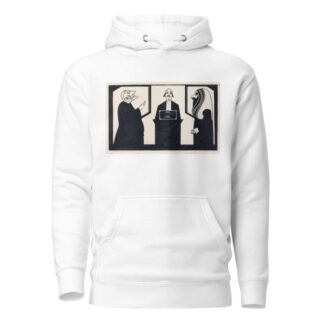 Entre ces trois mon coeur balance by Samuel Jessurun de Mesquita Hoodie