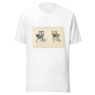Two chairs with bucket seats by Thomas Sheraton T-Shirt