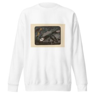Monoplan M.S attaquant un LVG [Monoplane Morane-Saulnier by Maurice Busset Sweatshirt