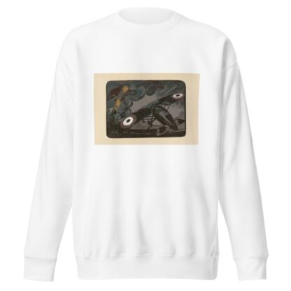 Monoplan M.S attaquant un LVG [Monoplane Morane-Saulnier by Maurice Busset Sweatshirt